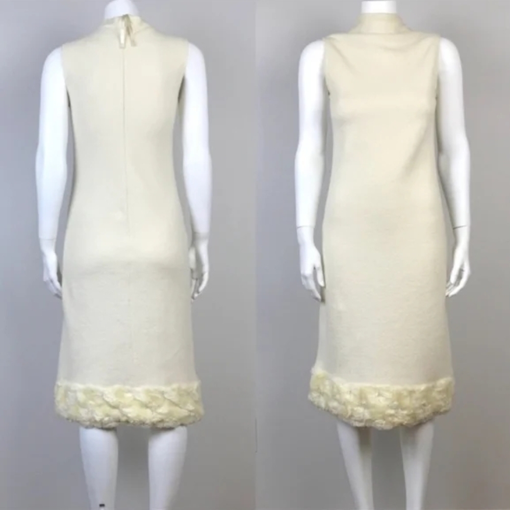 Armani Cream Sleeveless Dress